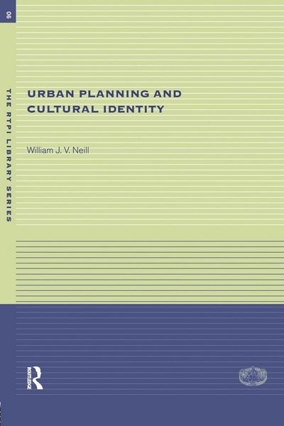 Produktbild: Urban Planning and Cultural Identity