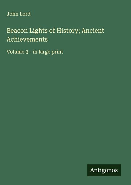 Produktbild: Beacon Lights of History; Ancient Achievements