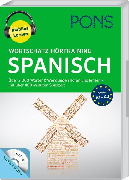 PONS Wortschatz-Hörtraining Spanisch - , 9783125628229