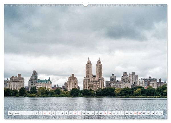 Produktbild: New York City Perspectives (High Quality Premium Wall Calendar 2026 DIN A2 landscape),CALVENDO 12 Month Wall Calendar