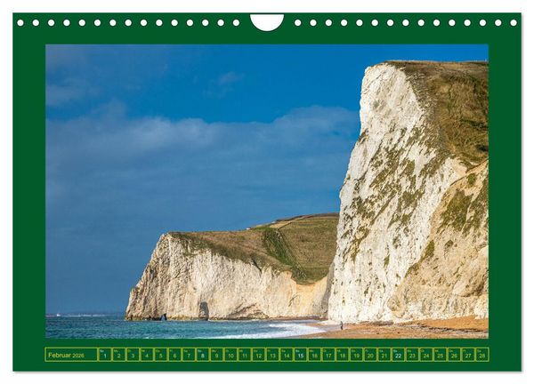 Produktbild: Rundreise: Dorset in sieben Tagen (Wandkalender 2026 DIN A4 quer), CALVENDO Monatskalender