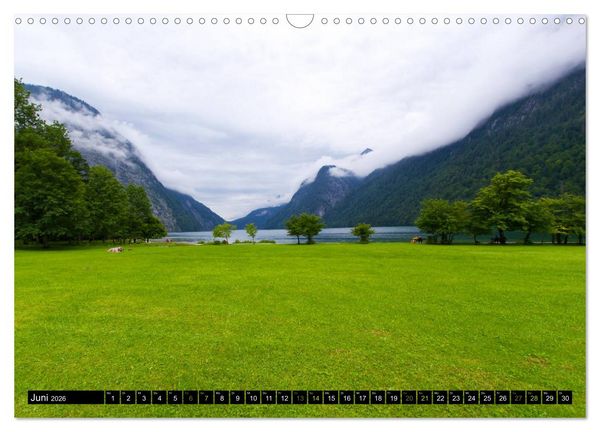 Produktbild: St. Bartholom&auml; und der K&ouml;nigssee (Wandkalender 2026 DIN A3 quer), CALVENDO Monatskalender