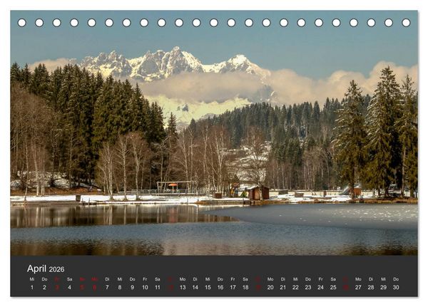 Produktbild: Der Wilde Kaiser, das Kletterparadies bei Kitzb&uuml;hel (Tischkalender 2026 DIN A5 quer), CALVENDO Monatskalender