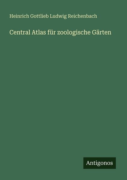 Produktbild: Central Atlas f&uuml;r zoologische G&auml;rten