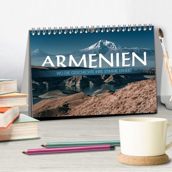 Produktbild: Armenien - Wo die Geschichte ihre Stimme erhebt (Tischkalender 2026 DIN A5 quer), CALVENDO Monatskalender