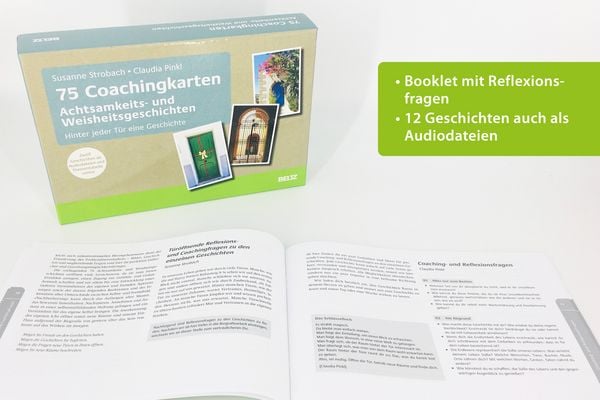 Produktbild: 75 Coachingkarten Achtsamkeits- und Weisheitsgeschichten