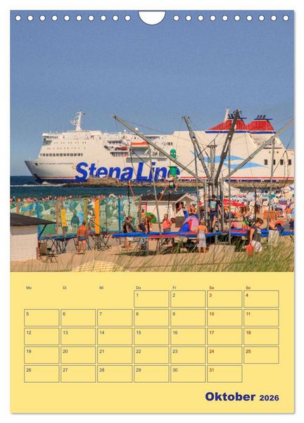 Produktbild: Sehnsuchtsort Warnem&uuml;nde (Wandkalender 2026 DIN A4 hoch), CALVENDO Monatskalender