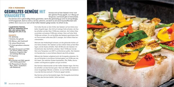 Produktbild: Grillen auf dem Salzstein - Das Einsteigerbuch! Die besten Rezepte vom Salzblock-Profi