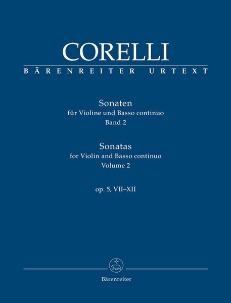 Sonaten für Violine und Basso continuo Opus V