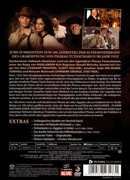 Produktbild: King Tut - Der Fluch des Pharao (Tutanchamun) (Fernsehjuwelen) [2 DVDs]