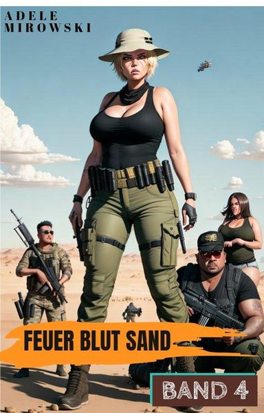 Produktbild: Feuer Blut Sand Band 4 Postapokalyptische Action Literatur