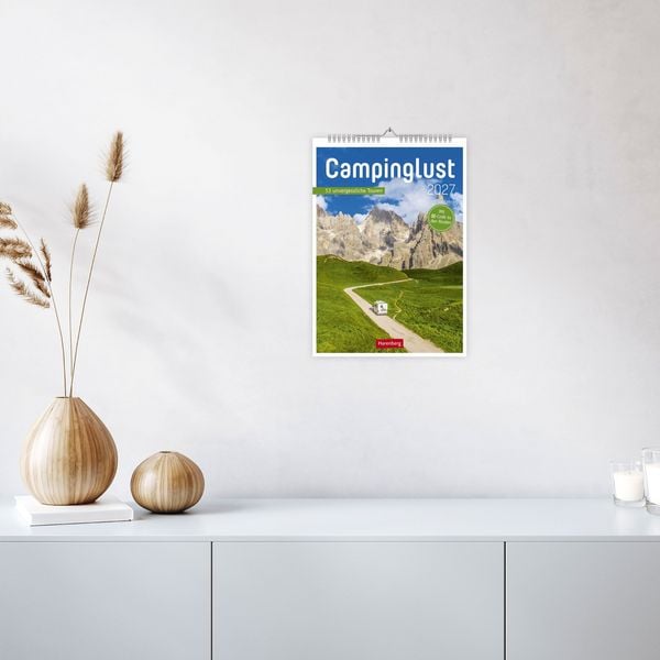 Produktbild: Campinglust Wochen-Kulturkalender 2027 - 53 unvergessliche Touren