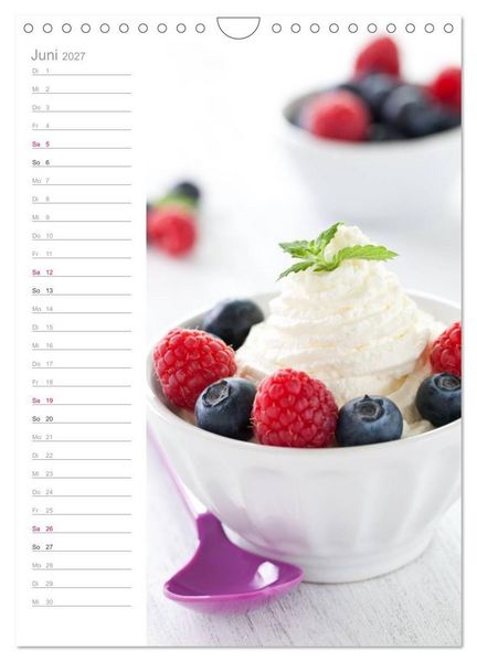 Produktbild: Fruchtiges Vergn&uuml;gen (Wandkalender 2027 DIN A4 hoch), CALVENDO Monatskalender