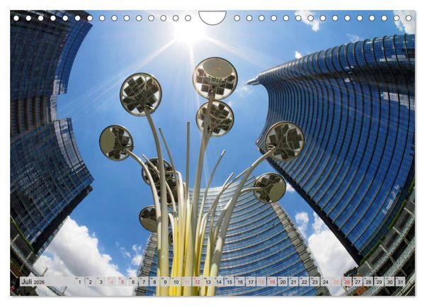 Produktbild: Neue Architektur in Mailand (Wandkalender 2026 DIN A4 quer), CALVENDO Monatskalender