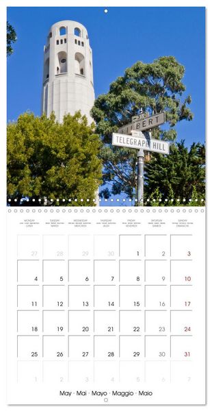 Produktbild: SAN FRANCISCO Highlights (Wall Calendar 2026 12 &times; 12 Inch) CALVENDO 12 Month Wall Calendar