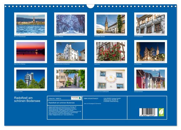 Produktbild: Radolfzell am sch&ouml;nen Bodensee (Wandkalender 2026 DIN A3 quer), CALVENDO Monatskalender