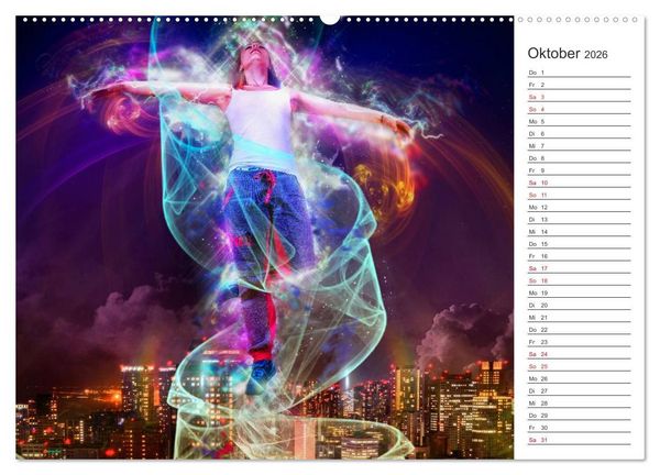 Produktbild: Break Dance (hochwertiger Premium Wandkalender 2026 DIN A2 quer), Kunstdruck in Hochglanz