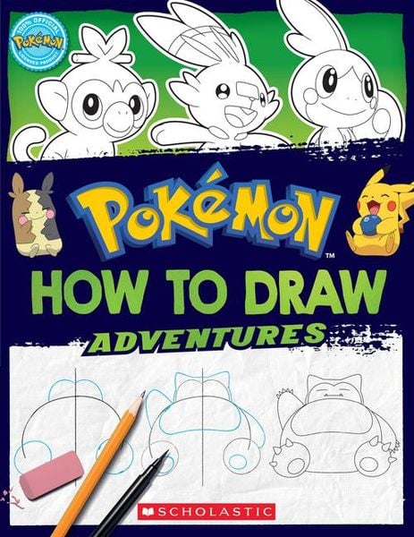 Produktbild: How to Draw Adventures (Pok&eacute;mon)