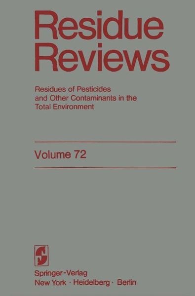 Produktbild: Residue Reviews