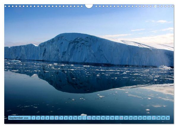 Produktbild: EISIGE GIGANTEN in der DISKOBUCHT (Wandkalender 2026 DIN A3 quer), CALVENDO Monatskalender