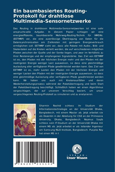 Produktbild: Ein baumbasiertes Routing-Protokoll f&uuml;r drahtlose Multimedia-Sensornetzwerke
