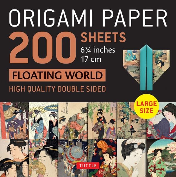 Produktbild: Origami Paper 200 Sheets Floating World 6 3/4 (17 CM)