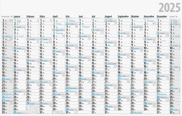 Plakatkalender (2025)