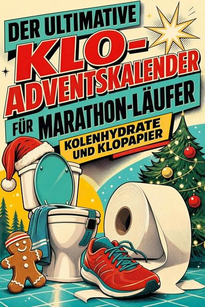Produktbild: Der ultimative Klo-Adventskalender f&uuml;r Marathon-L&auml;ufer