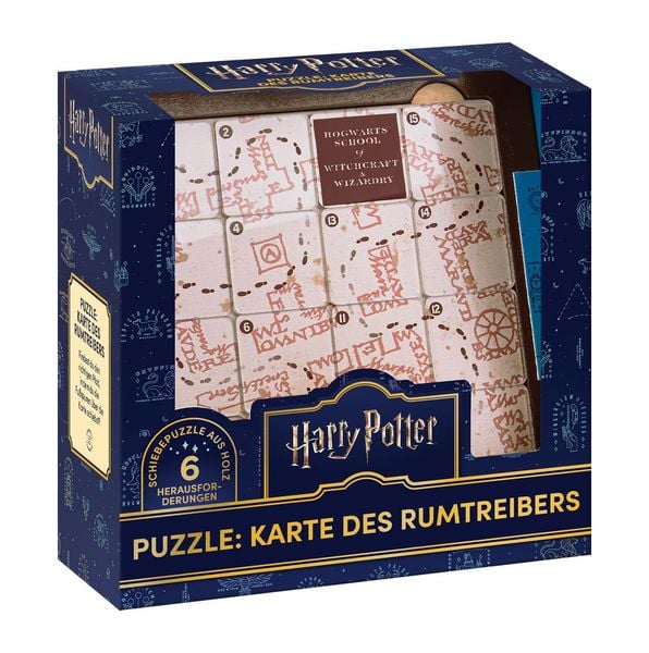 Produktbild: Harry Potter &ndash; Puzzle: Die Karte des Rumtreibers