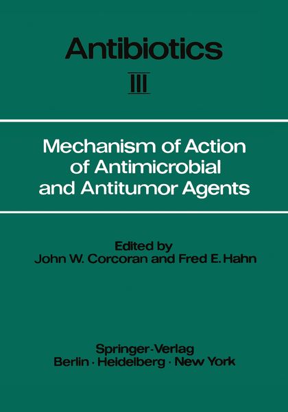 Produktbild: Mechanism of Action of Antimicrobial and Antitumor Agents