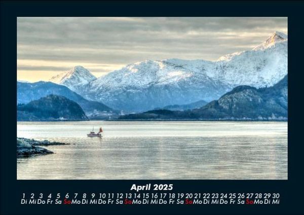 Produktbild: Bergige Welten 2025 Fotokalender DIN A5