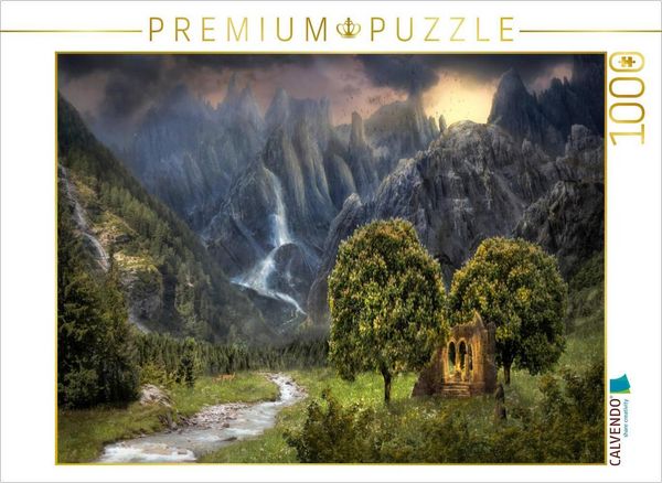 Produktbild: CALVENDO Puzzle Das heilige Tal | 1000 Teile Lege-Gr&ouml;&szlig;e 64x48cm Foto-Puzzle f&uuml;r gl&uuml;ckliche Stunden