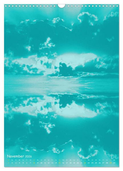 Produktbild: Aquarelle am Himmel (Wandkalender 2026 DIN A3 hoch), CALVENDO Monatskalender