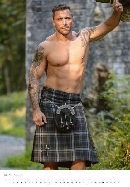 Produktbild: Men in Kilts Kalender 2027