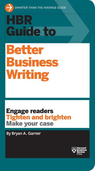 Produktbild: HBR Guide to Better Business Writing (HBR Guide Series)