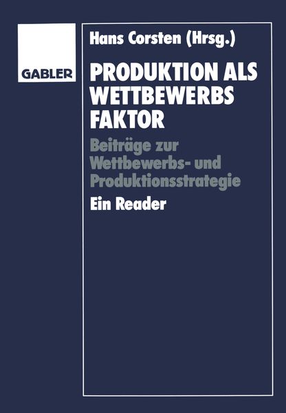 Produktbild: Produktion als Wettbewerbsfaktor