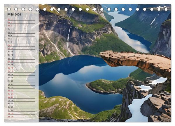 Produktbild: Magische Momente mit Naturspektakeln (Tischkalender 2026 DIN A5 quer), CALVENDO Monatskalender