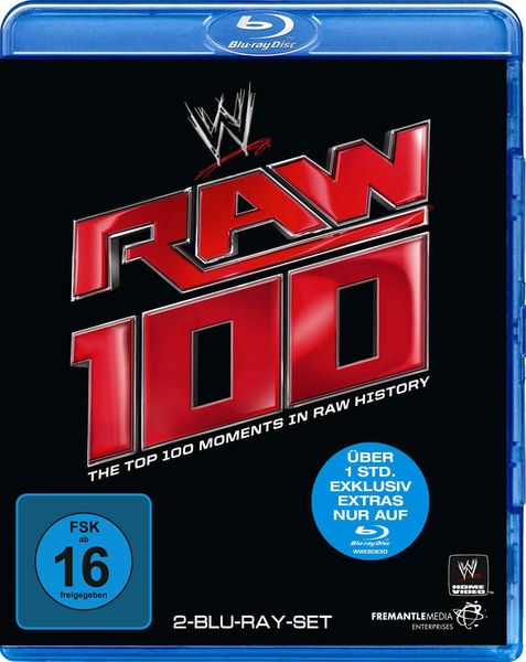 Raw 100 - The Top 100 Moments in Raw History [2 BRs]