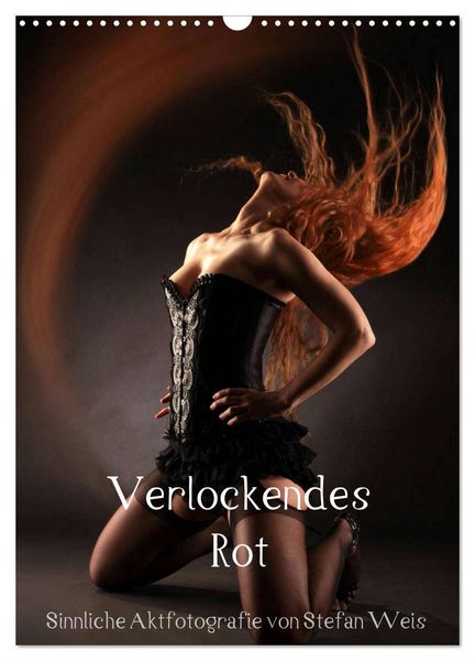 Verlockendes Rot (Wandkalender 2025 DIN A3 hoch), CALVENDO Monatskalender