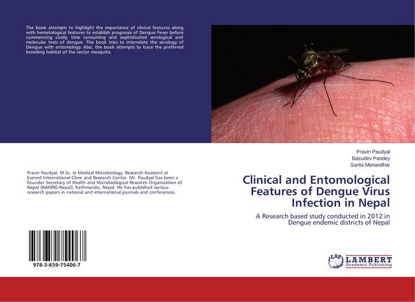 Produktbild: Clinical and Entomological Features of Dengue Virus Infection in Nepal