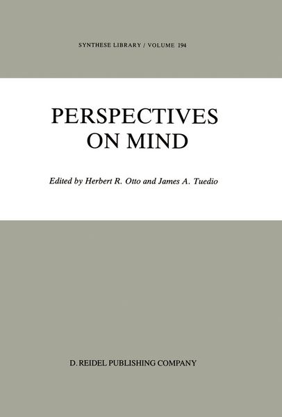 Produktbild: Perspectives on Mind