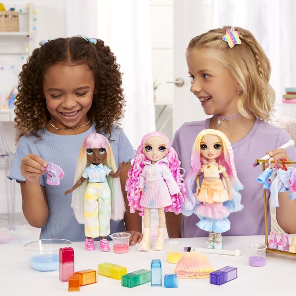 Produktbild: Rainbow High WaterColor & Create NEW Theme Dolls- brown eyes