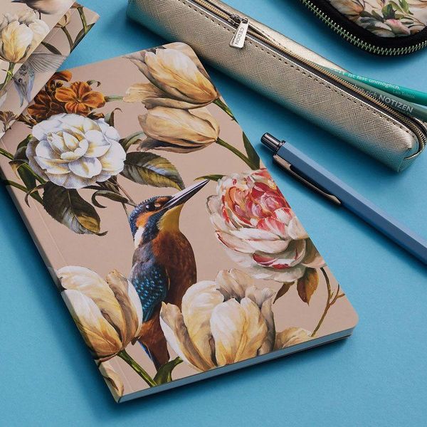 Produktbild: Heft A5 de Luxe Eisvogel