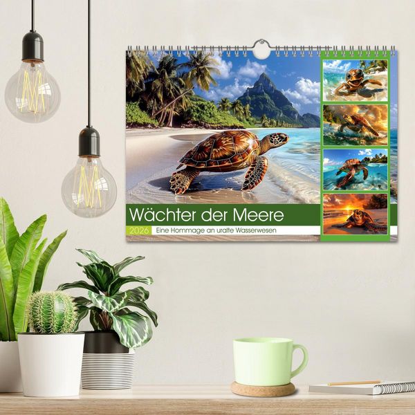 Produktbild: W&auml;chter der Meere (Wandkalender 2026 DIN A4 quer), CALVENDO Monatskalender