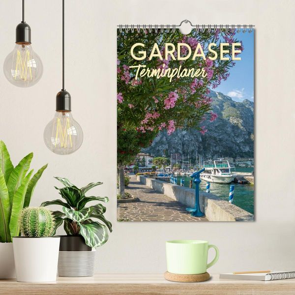 Produktbild: GARDASEE Terminplaner (Wandkalender 2026 DIN A4 hoch), CALVENDO Monatskalender