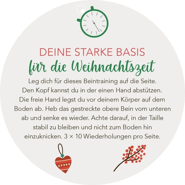 Produktbild: Adventskalender in der Dose. Fit im Advent