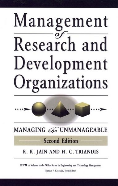 Produktbild: Management of Research and Development Organizations