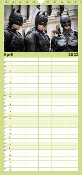 Produktbild: Familienplaner New York City Impressionen / Geburtstagskalender (Wandkalender 2022 , 21 cm x 45 cm, hoch)
