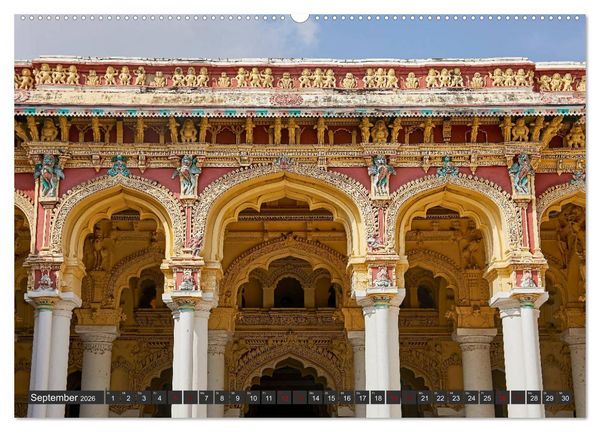 Produktbild: Indiens Tempel und Pal&auml;ste (hochwertiger Premium Wandkalender 2026 DIN A2 quer), Kunstdruck in Hochglanz
