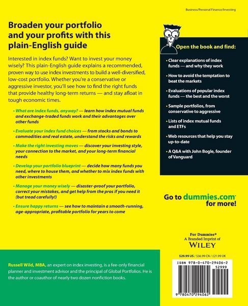Produktbild: Index Investing for Dummies